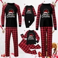 thumbnail image 1 of Family Christmas Pajamas Matching Sets Christmas Pajamas for Mens Dad Family Matching Christmas Pajamas Set Merry Christmas Printed Parent Child Outfit Christmas Pajamas for Family Dad Size:L, 1 of 3