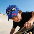 thumbnail image 6 of Boys Cartoon Superhero Baseball Cap Embroidered Big Eyes Sunshade Peaked Hat Outdoor Travel Park Sun Protection Headwear Accessories, 6 of 6