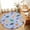 Purple, variant on Hallway Runner Rug 2'x6', Cartoon Dinosaur Kitchen Runner Rugs Non-Slip Carpet Mats, Watercolor Funny Cute Dino Sun Bedside Rugs Runners Washable Floor Carpet for Bathroom Laundry Room