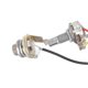 thumbnail image 3 of Electric Guitar Wiring Harness Yellow Cap Jack A500K B500K Metal Prewired Harness Replacement, 3 of 3