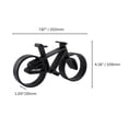 thumbnail image 6 of Family Bike Sculpture Minimalist Line Art Cyclists Bicycle Home Décor, 6 of 6