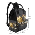 thumbnail image 2 of Fotbe 2025 Happy New Year 1 Mochila Maternidad - Lona de Sarga Impermeable, Mochila de Pañales de Gran Capacidad con Múltiples Bolsillos y Correas Ajustables, 2 of 6