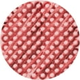 thumbnail image 1 of Ahgly Company Machine Washable Indoor Round Transitional Pastel Pink Area Rugs, 5' Round, 1 of 7