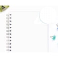 thumbnail image 3 of Libreta de Puntos Floral Azul The Yellow Clip Libreta de puntos, azul, pasta dura, arillo metalico, 3 of 4