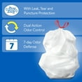 Great Value 13Gallon Drawstring Strong Flex Tall Kitchen Bags