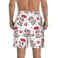 thumbnail image 3 of Naloa Caring Cow Men's Beach Shorts, Surfing shorts, Swim trunks, Quick Dry Swim Trunks for Surfing Beach Fun - Large, 3 of 9