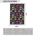 thumbnail image 3 of Wukai Colorful Dinosaur Garden Flags Double Sided Welcome Garden Yard House Flags Outside Outdoor House (Only Flag), 3 of 8