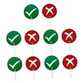 thumbnail image 1 of lionlar 10 Pieces Classroom Voting Paddles Handheld Judging Paddles for Home Student True or False, 1 of 9