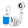 thumbnail image 4 of Ducha portátil, bomba de ducha de viaje, recargable, multiusos, eléctrica, para exteriores, ducha de camping, para jardinería, lavado de coches, 4 of 8