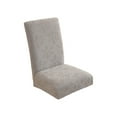 thumbnail image 2 of QTOCIO Elastic Dining Table And Chair Covers Semi Circular Home Chair Covers Chair Back Covers Common Chair Covers Suitable For Home Or Dining Room Chairs, 2 of 4