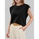 thumbnail image 2 of Camiseta Sin Mangas Informal de Verano para Mujer, Color Negro, Talla L, 2 of 9