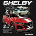 thumbnail image 3 of Ford Shelby Super Snake GT500 T-Shirt American Mustang Cobra Racing Women's Tee, 3 of 7