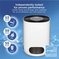 thumbnail image 6 of Clorox Bedroom Air Purifier for Allergies and Asthma, True HEPA Air Filter, 200 Sq Ft Capacity, White, 6 of 10
