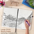 thumbnail image 2 of Cuaderno en blanco MALEDEN A4 22x28 cm tapa dura marrón, 2 of 6
