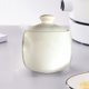 thumbnail image 5 of melotizhi Sugar Bowl With Design Jar Ceramic Coffee And Sugar Container With Lid SaltContainer Sugar Dispenser Tea Coffee Sugar Canister, White, 5 of 6