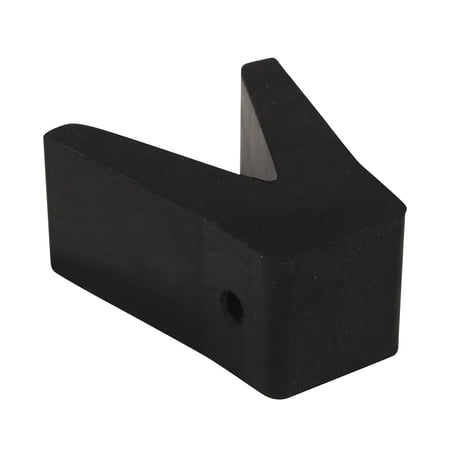 lacooooppia Transom Saver Rubber V Block Easy to Install Replacement Trailer Parts Premium Boat Motor Transom Support with Composite Head