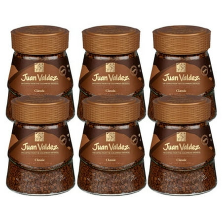 Juan Valdez Coffee Classic Instant 3.5 oz (6-Case) - Experience the ...