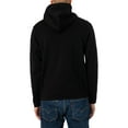 thumbnail image 3 of Jack & Jones Fusion Zip Hoodie, Black, 3 of 5