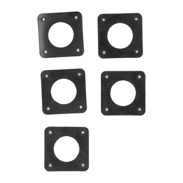 Aislador de choque de silicona resistente al desgaste 17x17in 2 mm de espesor Corte por láser 42 Amortiguador de motor paso a paso para maquinaria CNC para motores paso a paso ANGGREK Otros