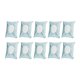 thumbnail image 1 of 10 fundas de almohada desechables de 32x20 pulgadas, elásticas y prácticas. Azul, 1 of 9