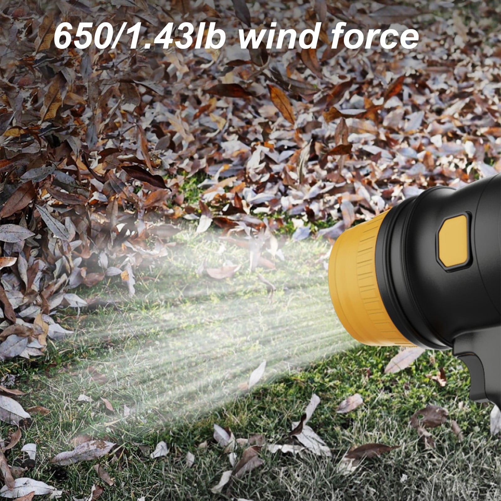Wireless Lithium Powered Blower, High Power Airflow 20m/s for Dust, Snow, and Leaf Cleaning, 20-Minute Runtime Cordless Blower for Home, Garden, and Workshop Applications