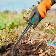 thumbnail image 4 of 2 in 1 Manual Weed Remover Tool - 5 Teeth,Weed Puller,Dual Purpose Manganese Steel Weeding Artifact Uprooting Weeding Tools Gardening Long Handle Garden Tools,Portable Garden Weeder Tool, 4 of 9