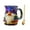 Multicolor #2, variant on Hand-Painted Book Stack Mug, Novelty Coffee Cup for Book Lovers, Literary Gift Ideal for Teachers and Readers, Artistic Desk Decor with Vintage Novel Design