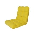 thumbnail image 2 of Luxury Bedding FRC2745-US Urban  Microfiber Modern Contemporary Armless Quilted Recliner Chair Case - Yellow, 2 of 5