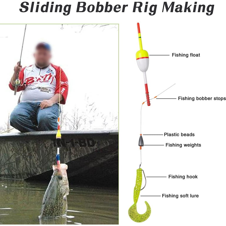 How To Rig FOUR Different Types Of Slip Bobber Stops  Trout fishing tips,  Bass fishing tips, Fishing tips