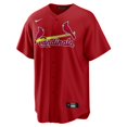 thumbnail image 2 of Men's Nike Nolan Arenado Red St. Louis Cardinals Alternate Official Replica Player Jersey, 2 of 3