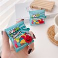 thumbnail image 1 of AirPods Case 3D Cute Fun, GMYLE Silicone Protective Shockproof Earbuds Case Cover Skin Compatible for Apple AirPods 1 / 2 (Sour Candy), 1 of 7