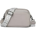 thumbnail image 1 of LHSHID Genuine Leather Crossbody Bag for Women, Shoulder Bag with Adjustable Wide Strap Casual Ladies Handbag, 1 of 9