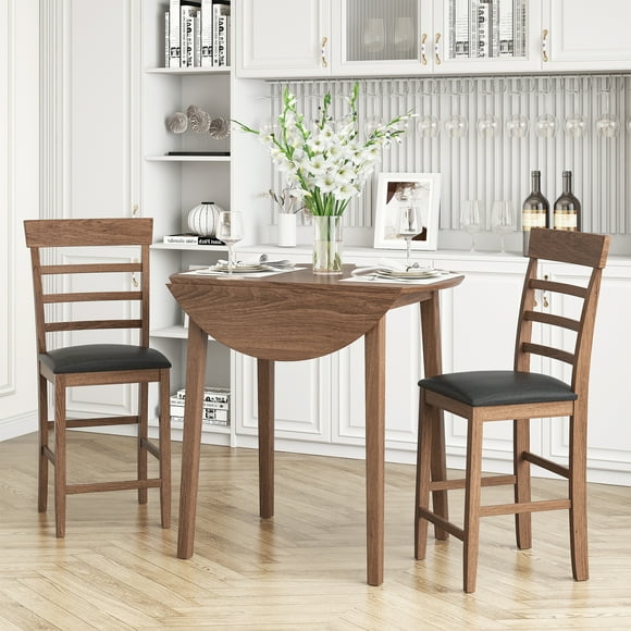 Small Drop Leaf Table 2 Chairs