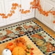 thumbnail image 5 of Juego de 2 Tapetes de Otoño con Diseño de Calabaza y Hoja de Arce | Felpudos Antideslizantes de Poliéster con Decoración Otoñal | Alfombras para Interior y Exterior de Halloween, Acción de Gracias |, 5 of 6