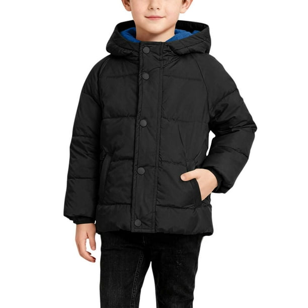 Cowsor Kids Winter Coats with Hooded Light Puffer Coat Warm Padded Jacket for Boys Girls Toddler