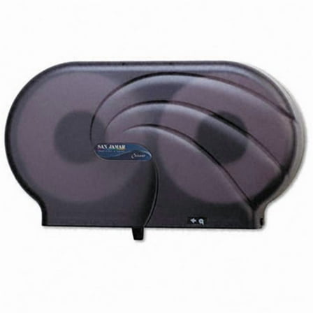 San Jamar  Oceans Twin 9   JBT Toilet Tissue Dispenser  3 1/4   Core Diameter