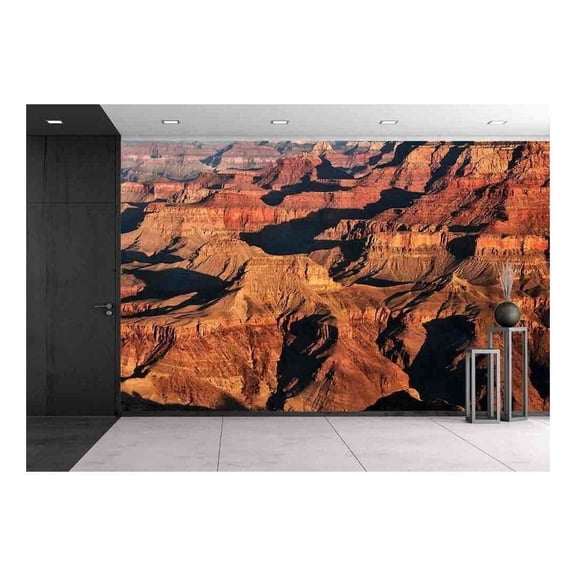 wall26 - Grand Canyon Sunrise - Removable Wall Mural | Self-Adhesive Large Wallpaper - 66x96 inches