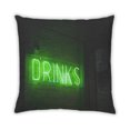 thumbnail image 2 of Ahgly Company Color Focus Green Indoor Throw Pillow, 18 inch by 18 inch, 2 of 6