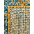 thumbnail image 4 of Jill Zarin Outdoor Collection Area Rug - Dubai (7' 10" x 10' Rectangle Yellow and Aqua/Light Blue), 4 of 11