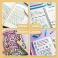 thumbnail image 6 of CMYYNNA- Aesthetic Cute Pastel Highlighters Set, 6 pcs, Chisel Tip, Candy Colors, No Bleed Bible Assorted Colors, 6 of 8