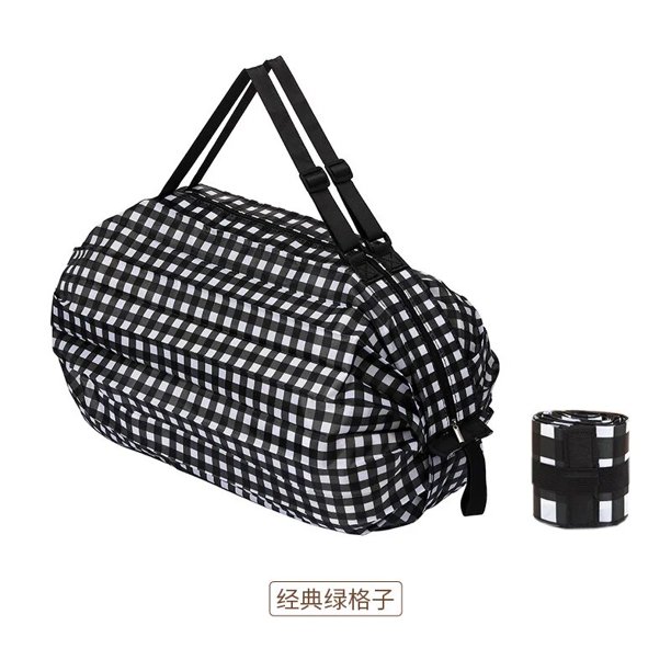Bolsa de compras grande plegable, bolsas de almacenamiento para comestibles, reciclable, ecológica, resistente, lavable