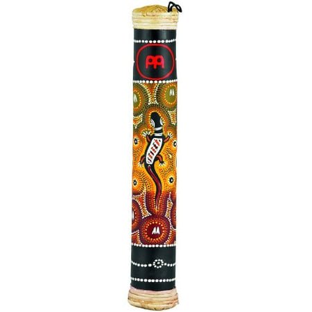 Meinl Percussion RS1BK-S 16" Small Bamboo Rain Stick with Sustaining Trickle Effect and Hand Painted Design