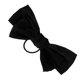 thumbnail image 3 of Cinta de satén Bowknot banda de pelo moda grande arco cuerda de pelo para fiesta BirthdayBlack, 3 of 8