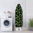 thumbnail image 3 of HELLHERO Cucumber Pattern Ironing Board Protector Cover Elastic Edge Iron Board Cover Replacement Hook & Loop Straps Ironing Board Cover for Table Top, 3 of 5