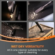 Giraffe Tools Wet Dry Vacuum Cleaner with 30FT Retractable Hose--Remote Control