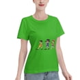 thumbnail image 2 of T-Shirt Basique à Manches Courtes pour Femmes une Pièce, 2 of 6