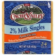 Cache Valley: Reduced Fat Pasteurized Prepared American 2% Cheese Product, 1 lb