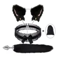 thumbnail image 1 of Cola Zorro Zorra Disfraz Orejas Plug Juguete Parejas Cosplay LingWen 9024715152978, 1 of 5