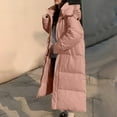 thumbnail image 3 of Deals 2024锛?Winter Coats for Women Plus Size Parka Down Thick Heavy,Elevate Your Winter Wardrobe: Plus Size Winter Coats on Sale Top,Coats for Women Long - Pink S, 3 of 4