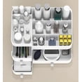 thumbnail image 3 of Organizador de maquillaje sofisticado, diseño de apariencia elegante para guardar joyas, pinceles, lápices labiales y cremas, almacenamiento clasificado con cajones para cosméticos, materiales de, 3 of 5